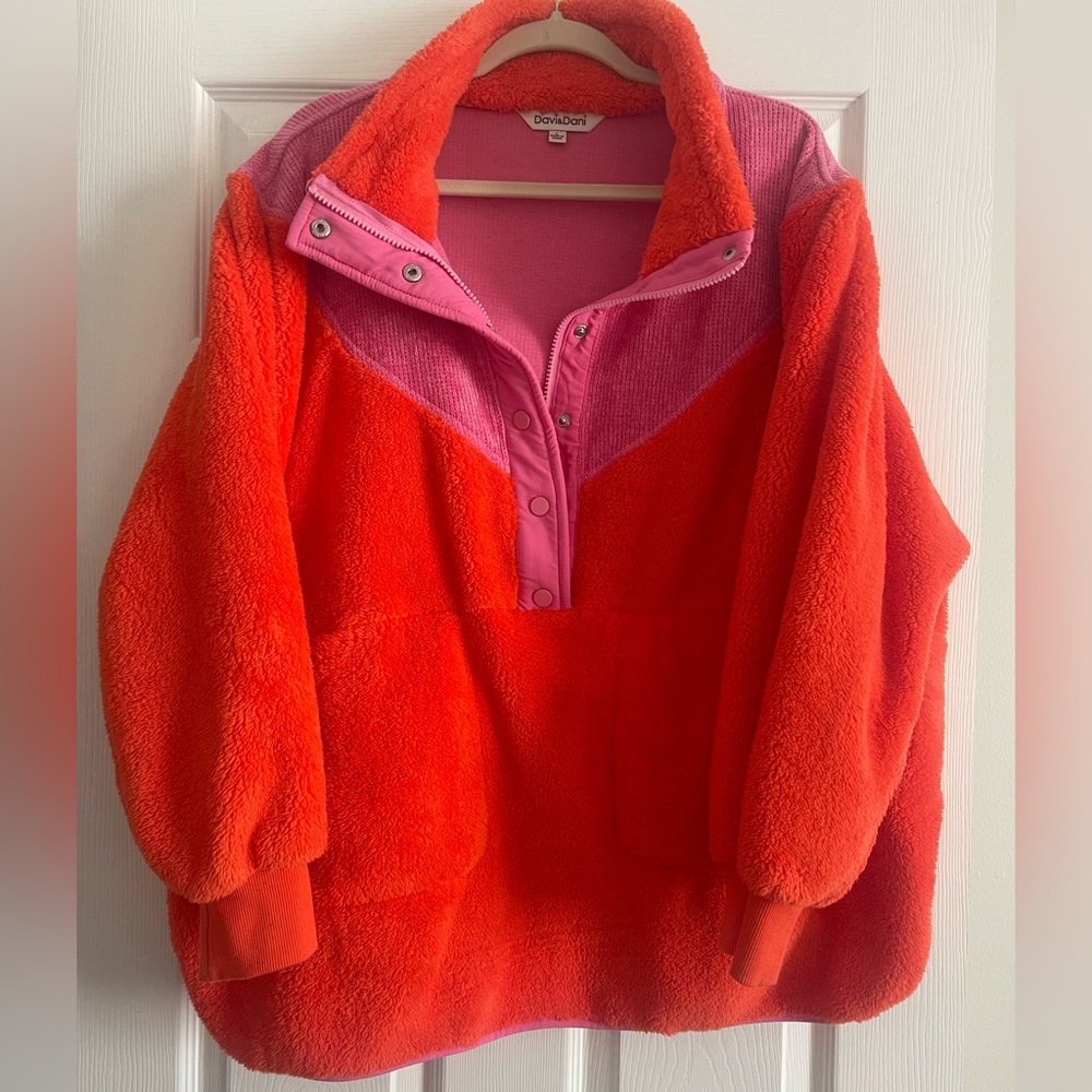 DAVI&DANI quarter zip Pull over